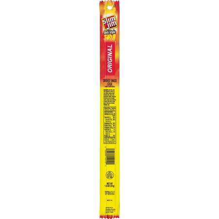 Slim Jim Slim Jim Deli Style Smoked Meat Snack Sticks 1.8 oz. Sticks, PK108 2620014012